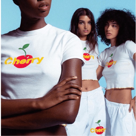 Cherry LA Baby Tee - Picture 2 of 8